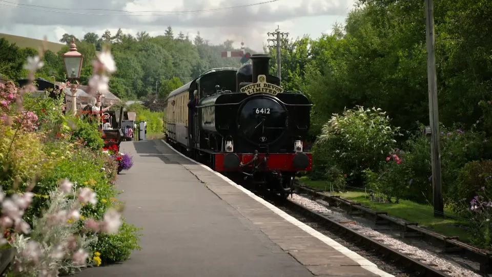 Steam Train in Britain